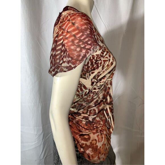 Vintage 90’s Butterfly Top Medium - Picture 6 of 11